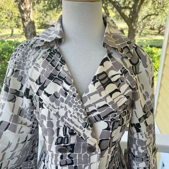 Worth Two Piece Printed Skirt Suit - Picture 2 of 6